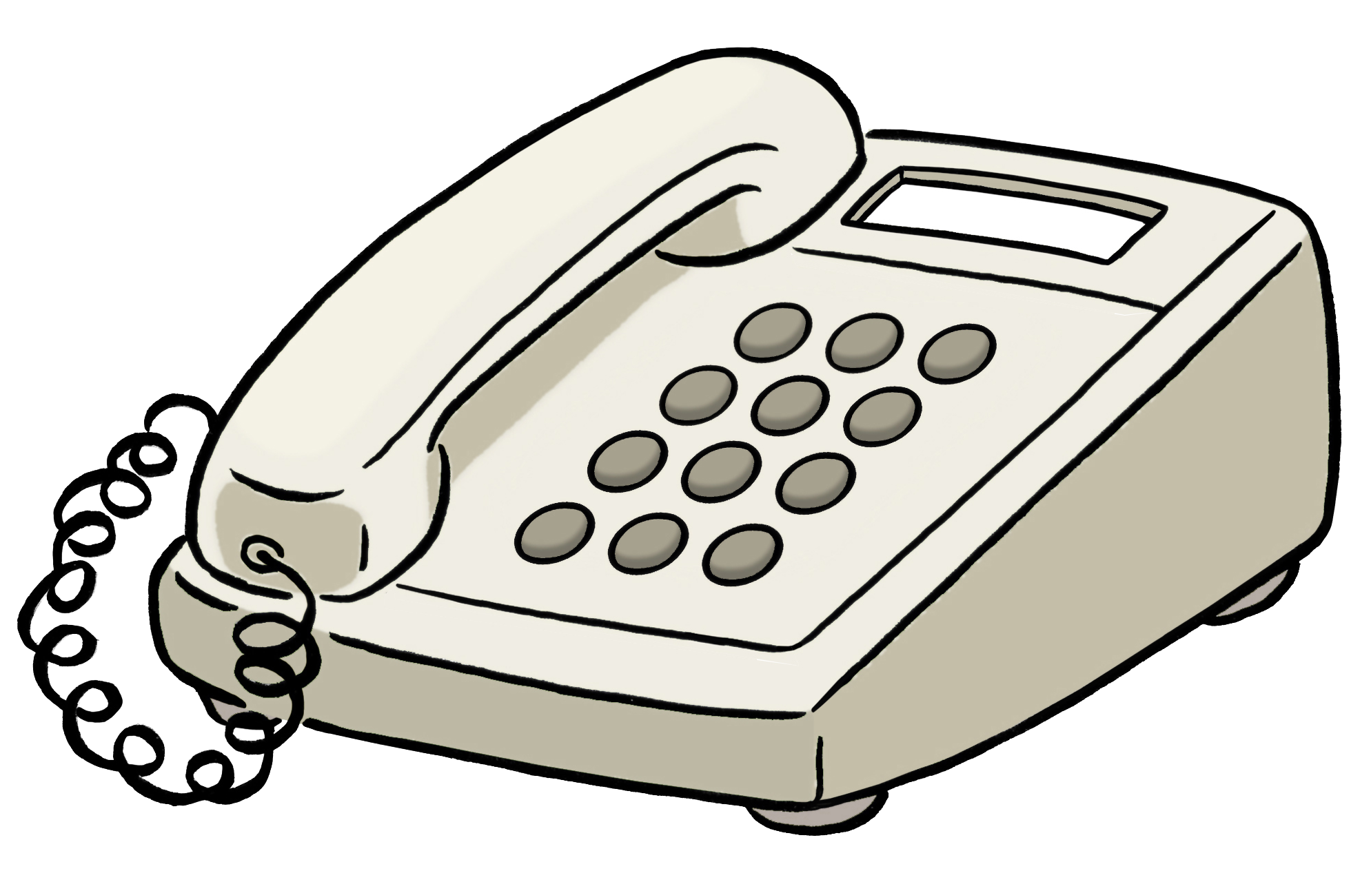 Abbildung eines Telefons